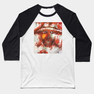 Abstract Sancho Baseball T-Shirt